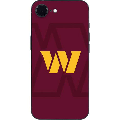 NFL Washington Commanders Large Logo iPhone 16e Skin